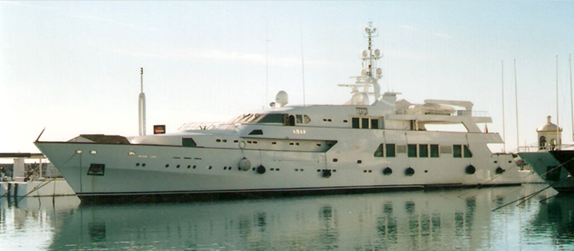 Yacht in Puerto Banus